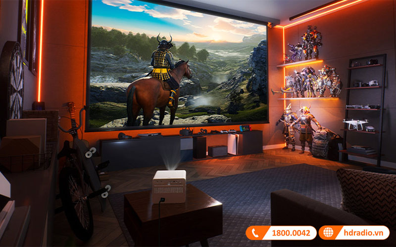 máy chiếu chơi game hoàn hảo