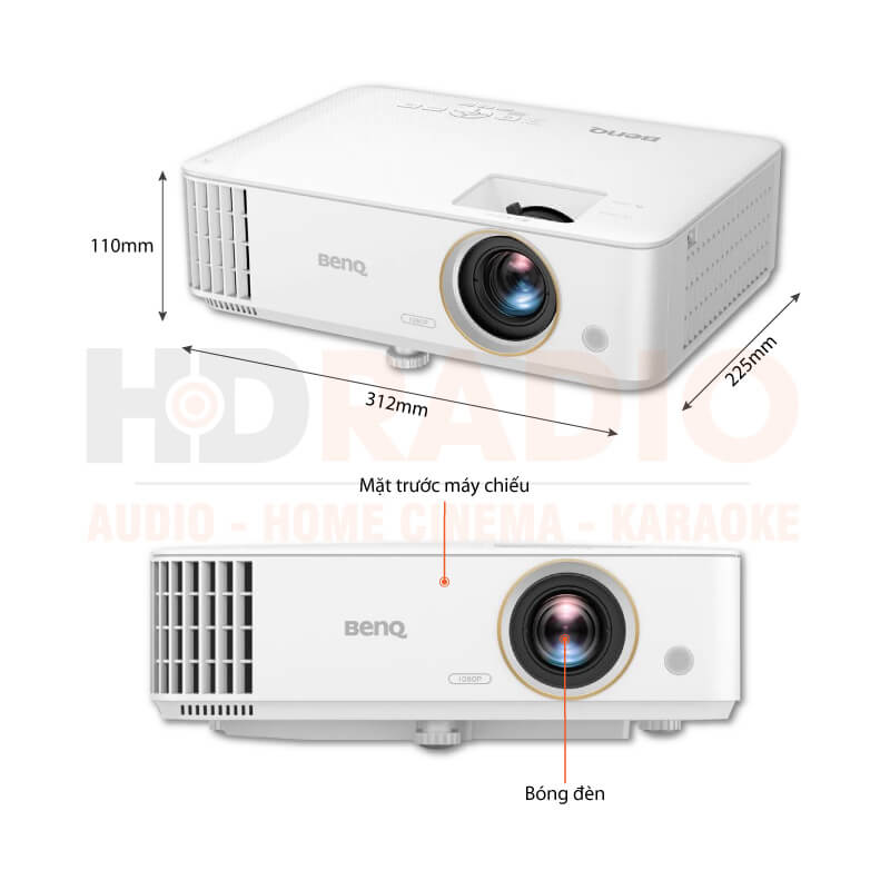 Chú thích Máy chiếu BenQ TH585P