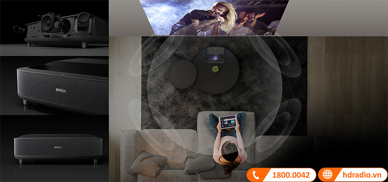 Máy chiếu phim siêu gần Epson EH-LS800B