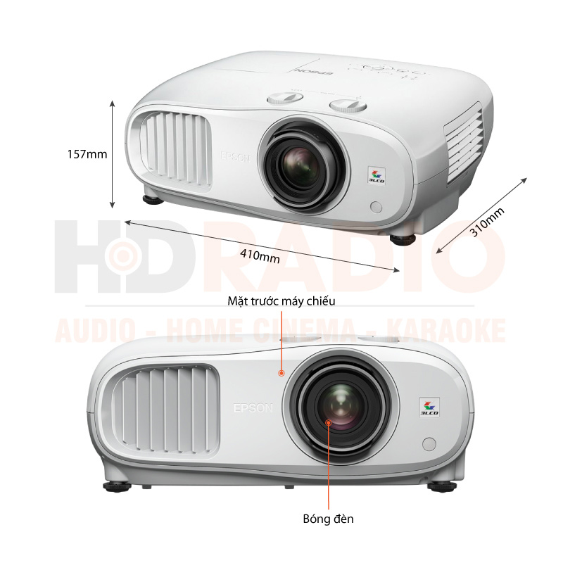 Chú thích Máy chiếu Epson EH-TW7000