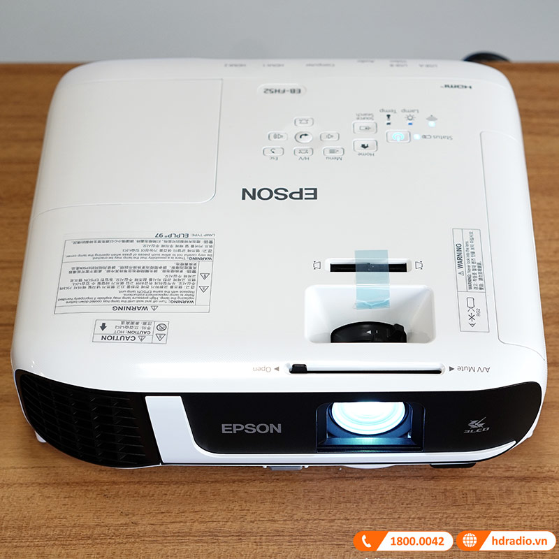 Máy Chiếu Epson EB-FH52, Độ sáng 4000 Lumens, Full HD 1920x1080-4