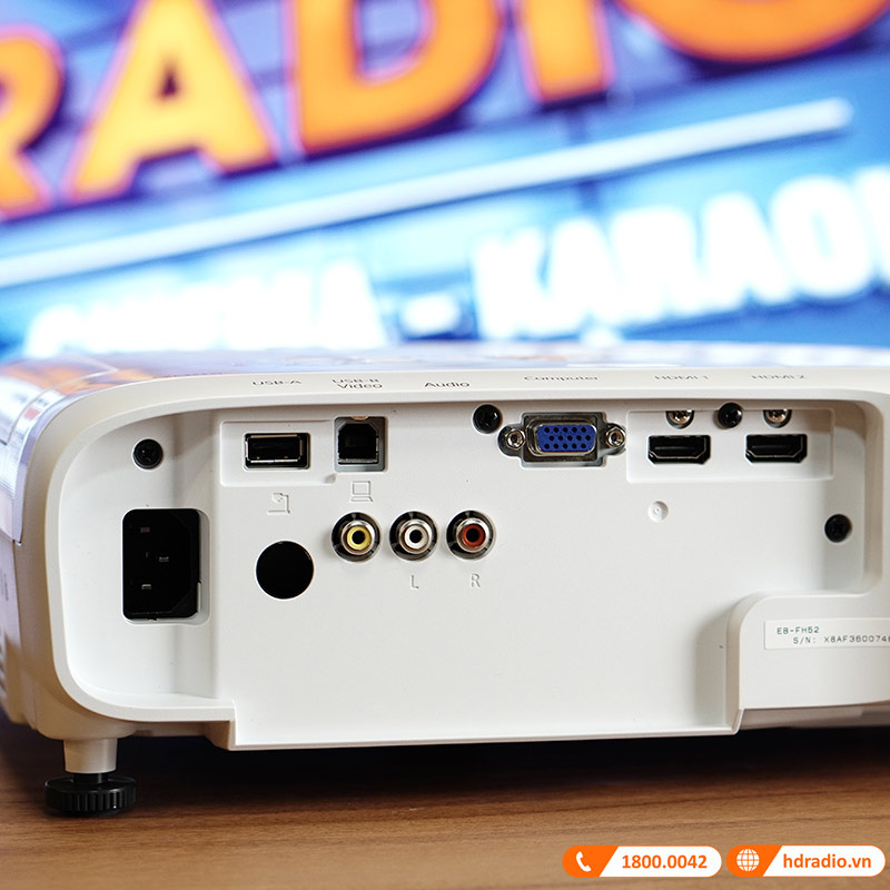 Máy Chiếu Epson EB-FH52, Độ sáng 4000 Lumens, Full HD 1920x1080-11
