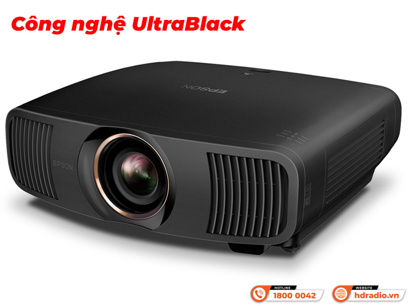 Công nghệ UltraBlack Máy chiếu 4K Epson QB1000