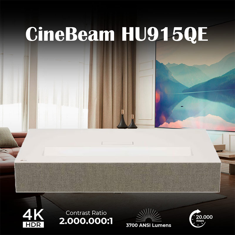 Máy Chiếu 4K Siêu Gần LG HU915QE