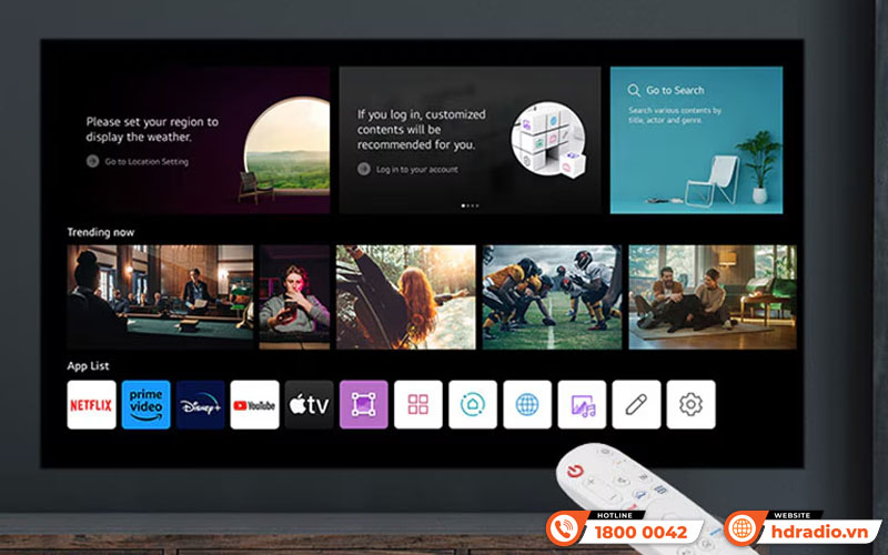Máy chiếu 4K LG HU710PB