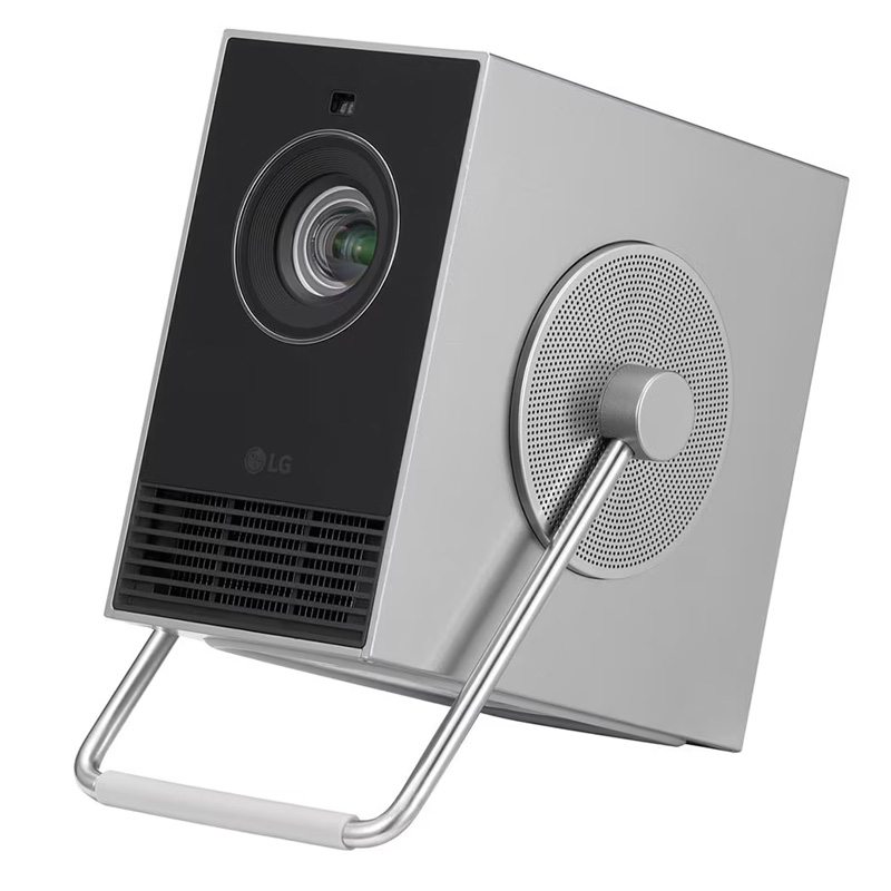 Máy chiếu 4K LG HU710PB, 500 ANSI Lumens, 4K UHD (3840 x 2160) 50-120 inch, Tay cầm 360 độ, HDMI, USB, Bluetooth, Wifi, AirPlay-6