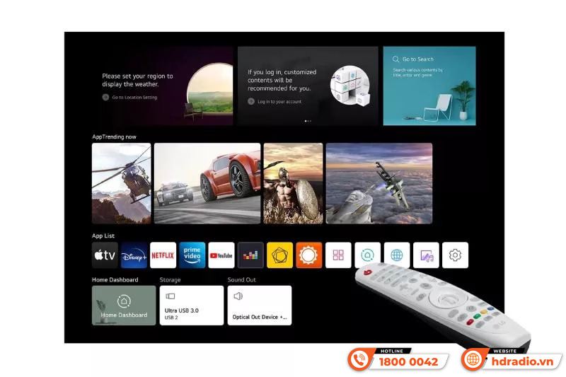 Máy chiếu 4K LG HU710PW