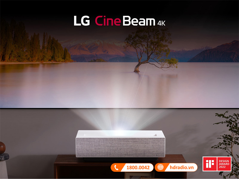 Ung dung May chieu LG HU715QW