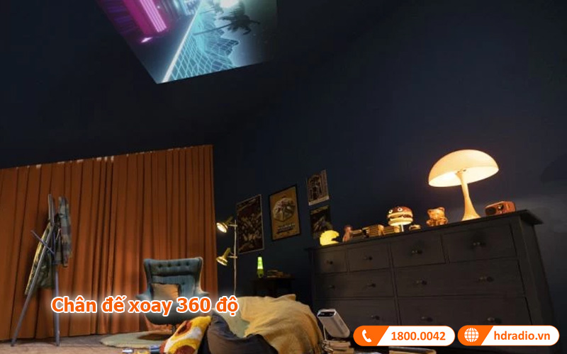 Chân đế xoay 360 độ