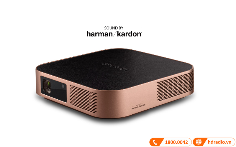 may chieu viewsonic m2w tich hop loa harman kardon