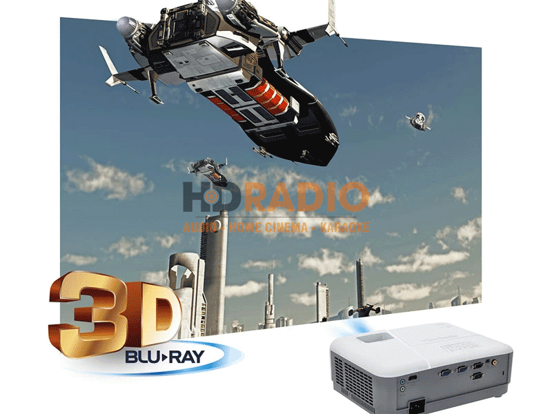 Ảnh 3D máy chiếu Viewsonic PA503X