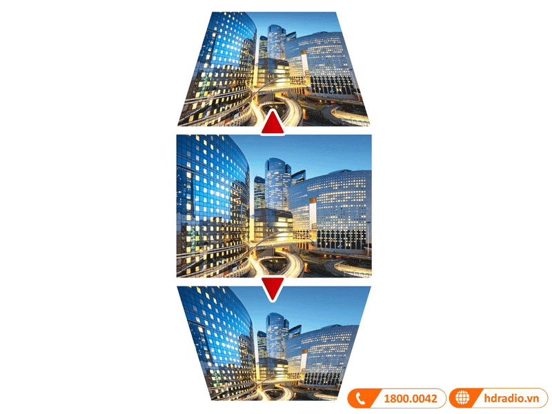 Chỉnh nâng cao máy chiếu Viewsonic PA503XE