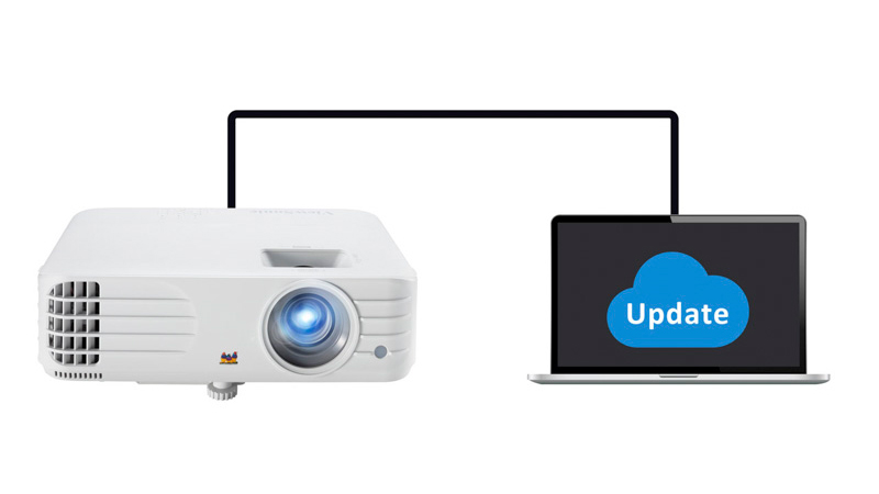 cap nhat phan mem may chieu viewsonic px701hd