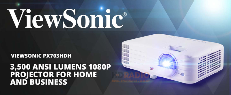 Đánh giá chi tiết máy chiếu ViewSonic PX703HDH