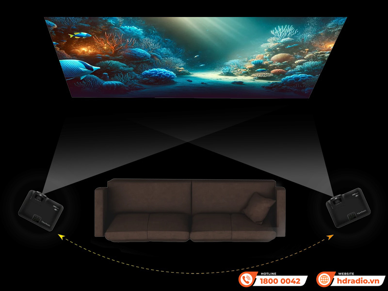 Máy chiếu Viewsonic LX700-4K RGB