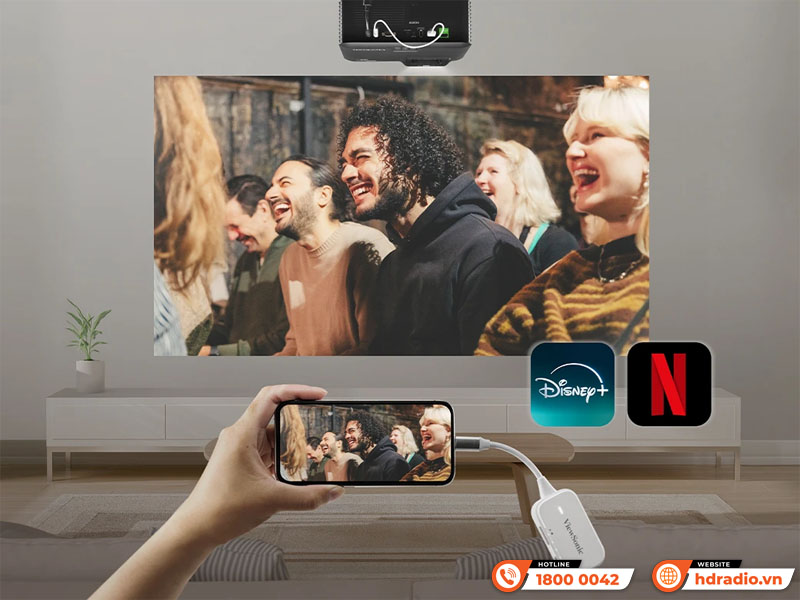 Máy chiếu Viewsonic LX700-4K RGB