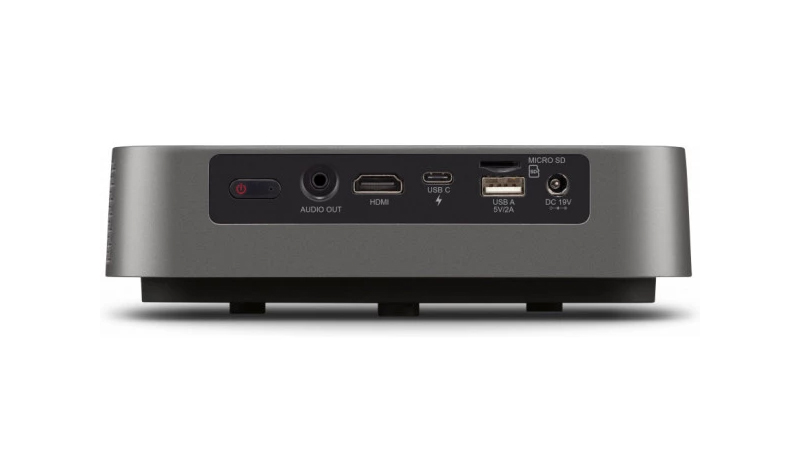 mặt sau máy chiếu viewsonic M2e