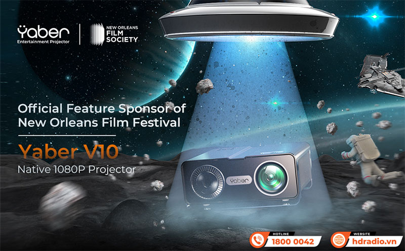 máy chiếu Yaber V10