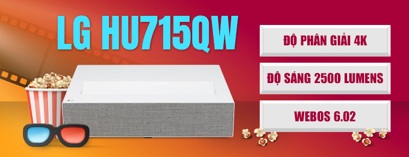 Máy Chiếu Siêu Gần LG HU715QW