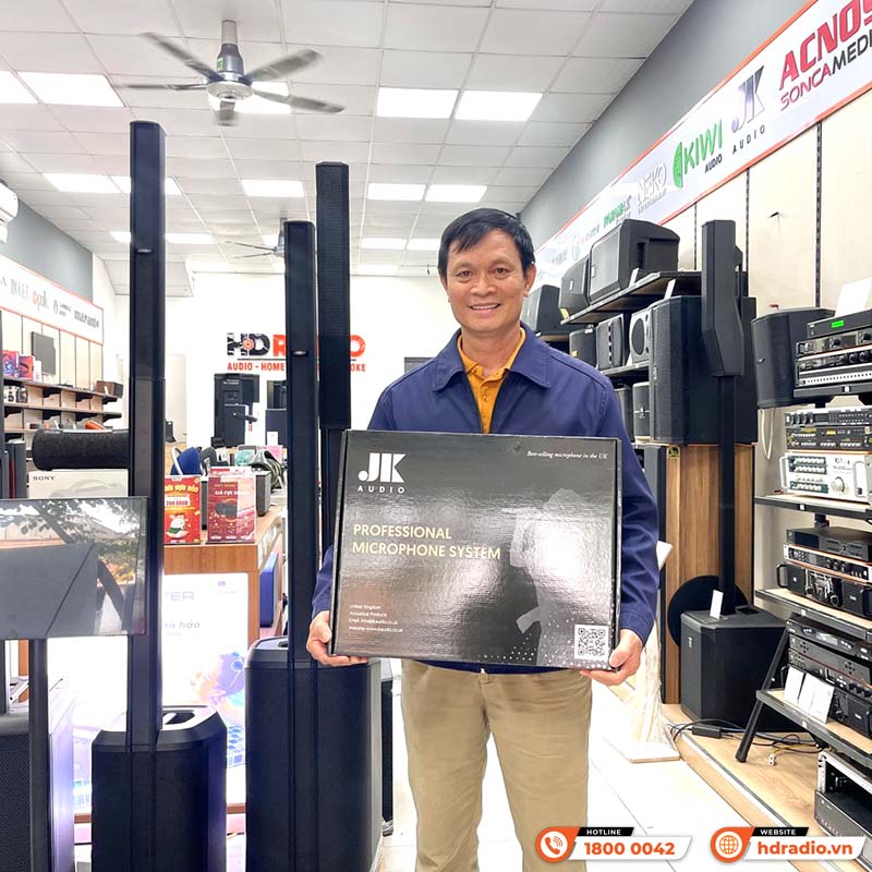khách hàng mua micro JKaudio B9