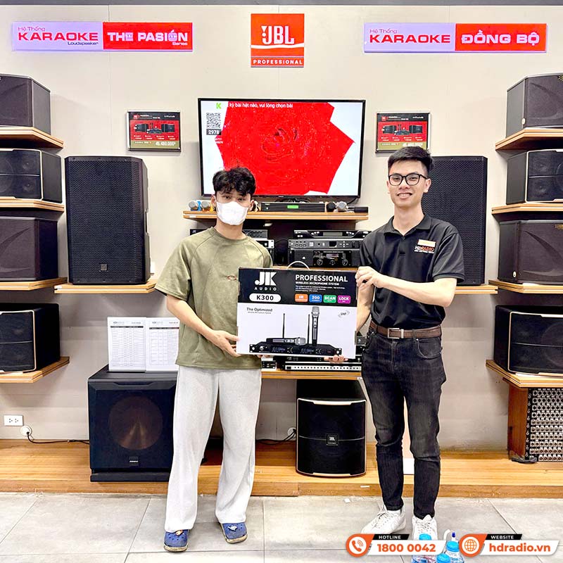 Micro Không Dây JKAudio K300, Cảm biến tự ngắt, Dò sóng sạch-26