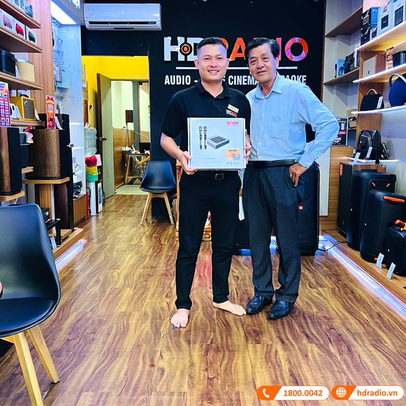 Micro kèm Sound Card Vang Acnos Mi30U-6