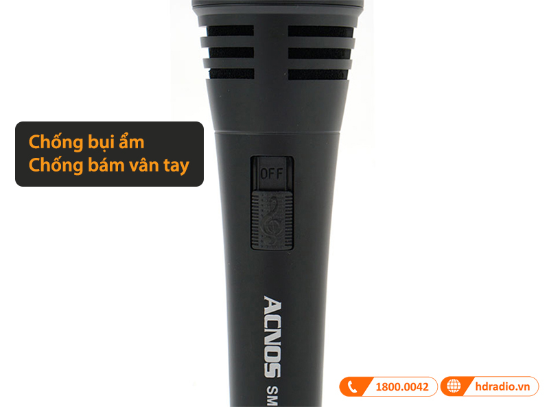 Tay cầm Micro Acnos SM8800