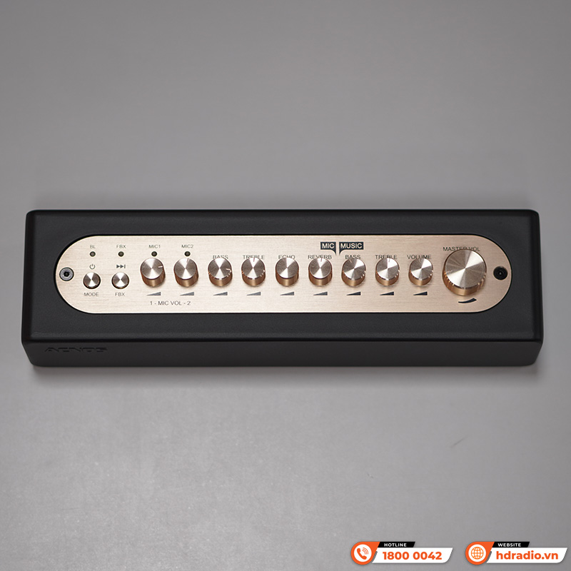 Micro Kèm Vang Acnos Mi30s V2, Bluetooth, FM, LIVE, MP3 USB, HDMI ARC, OPTICAL, GUITAR, MIC, AUX-10