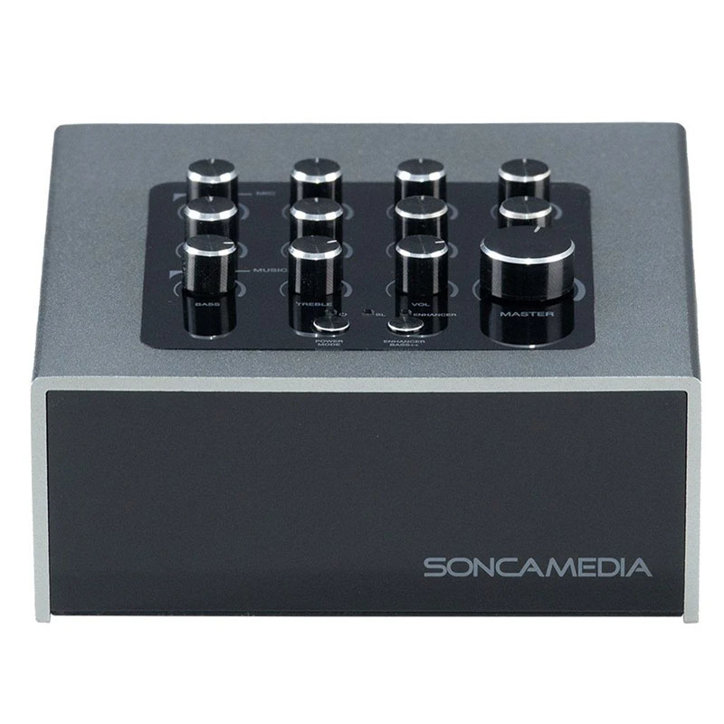 Micro Kèm Vang ACNOS MiNet30U PRO, Bluetooth 5.0, USB, OPTICAL, HDMI, AUX, Soundcard, Android 8K-2