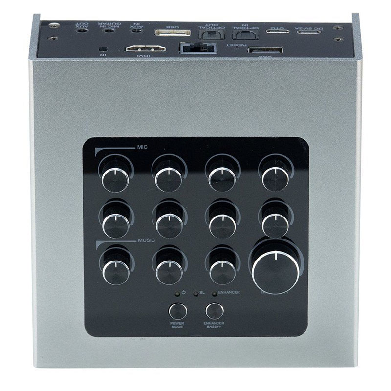 Micro Kèm Vang ACNOS MiNet30U PRO, Bluetooth 5.0, USB, OPTICAL, HDMI, AUX, Soundcard, Android 8K-5