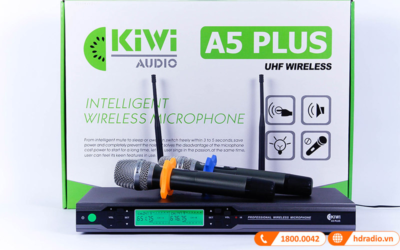 Micro không dây Kiwi A5 Plus