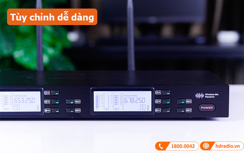 Micro không dây Kiwi A8 tùy chỉnh dễ dàng