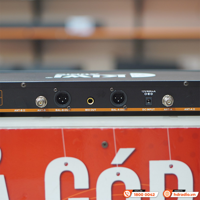 Micro không dây Kiwi M3, Cảm biến Tự ngắt, Dò sóng sạch-8