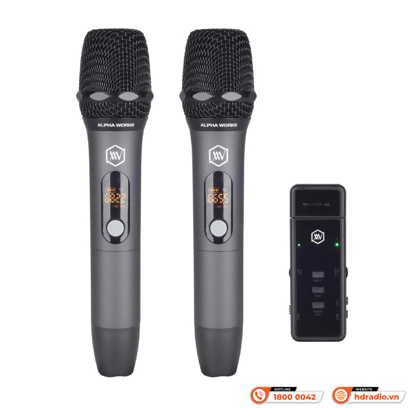 Micro không dây Alpha Works A6 