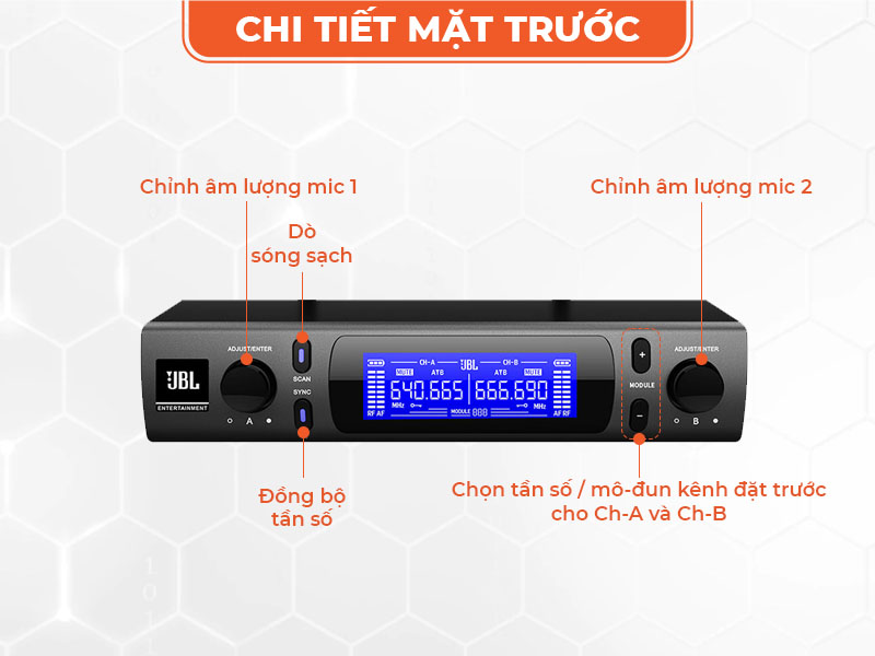 Đầu phát Micro JBL VM300