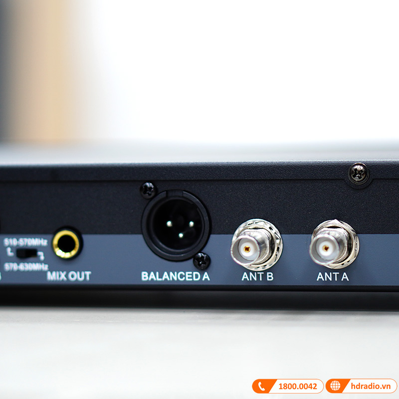 Micro không dây JKAudio B3 Plus, Cảm biến tự ngắt, Dò sóng sạch, Hạn Chế Rú Rít-11