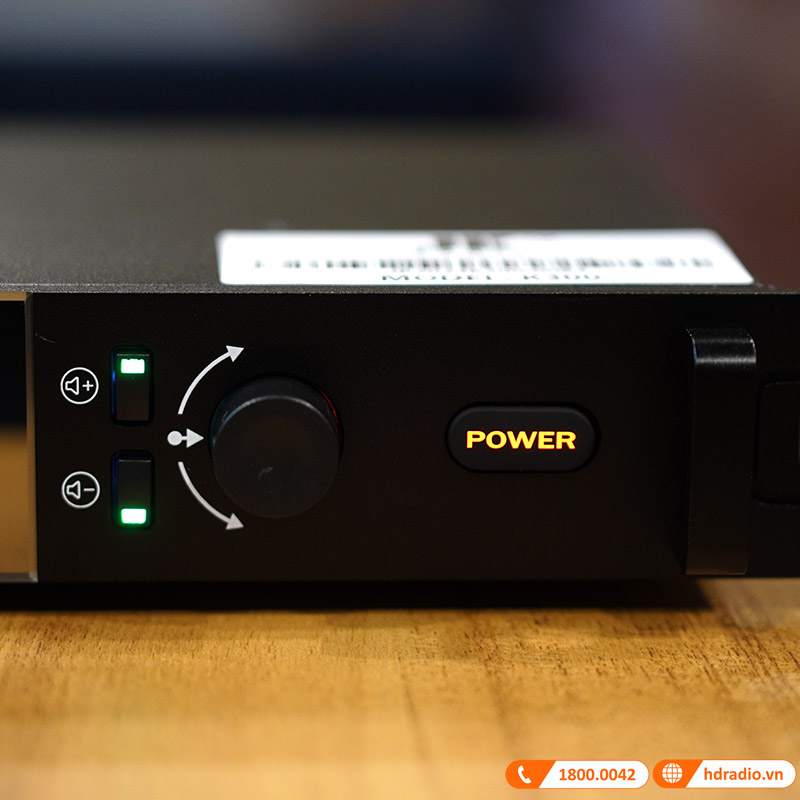 Micro Không Dây JKAudio K300, Cảm biến tự ngắt, Dò sóng sạch-10