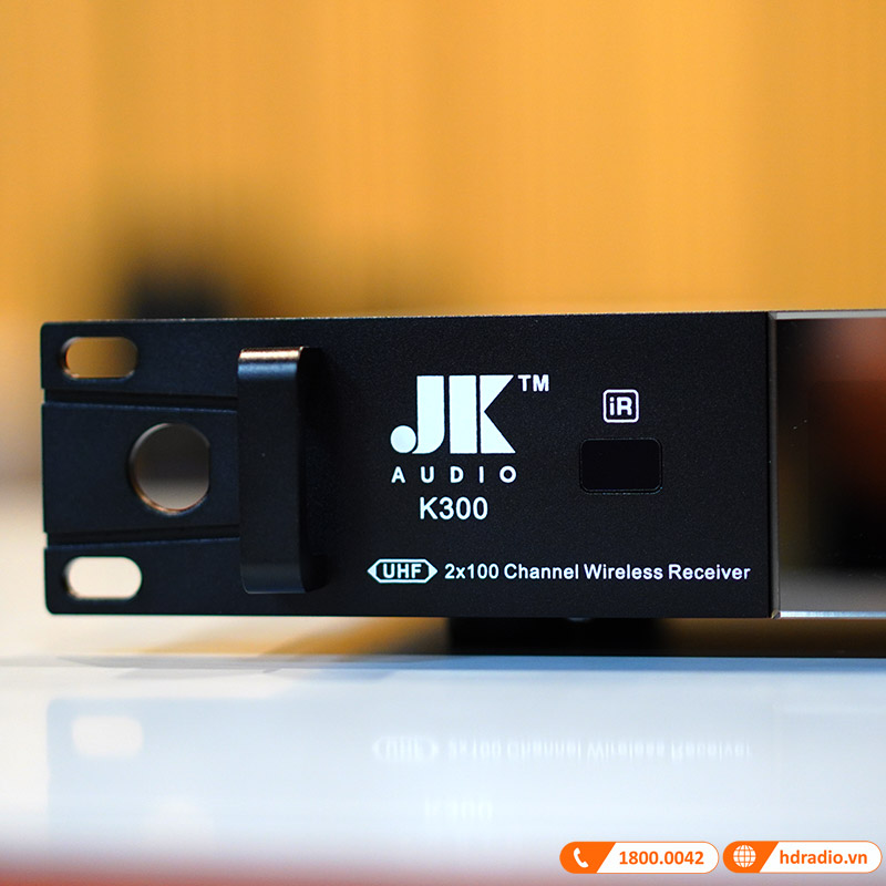 Micro Không Dây JKAudio K300, Cảm biến tự ngắt, Dò sóng sạch-7