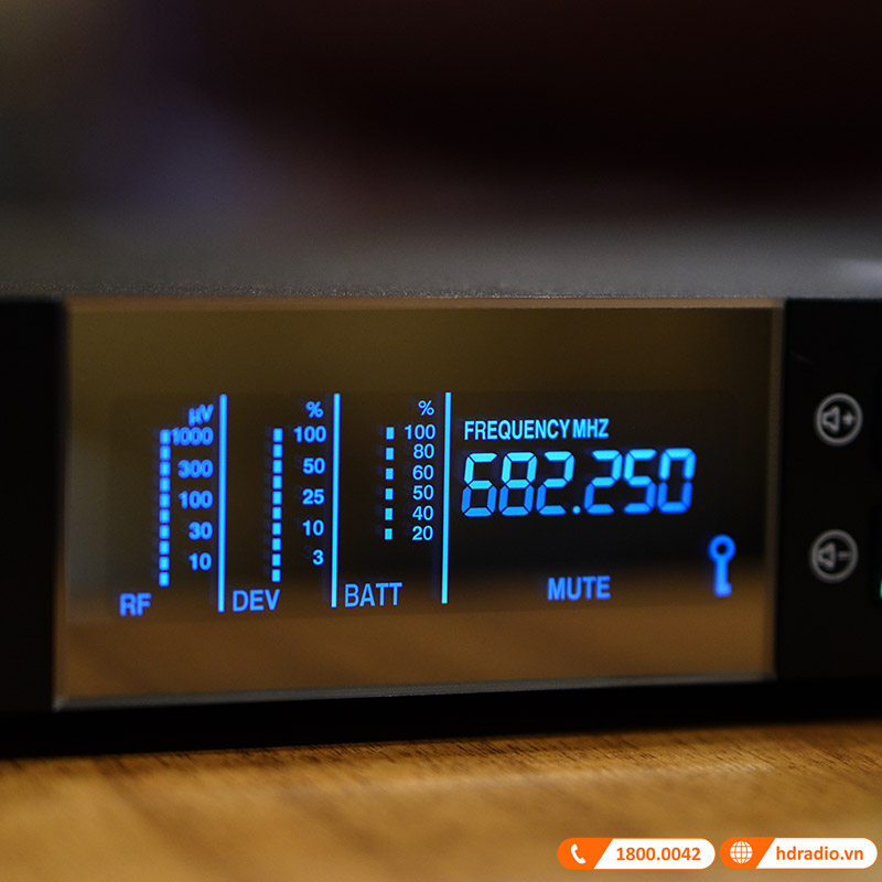 Micro Không Dây JKAudio K300, Cảm biến tự ngắt, Dò sóng sạch-8