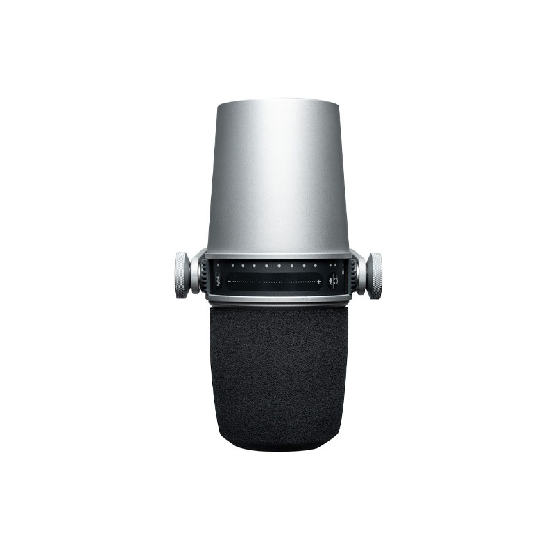 Micro Shure MV7S (Phiên bản màu trắng bạc)-2