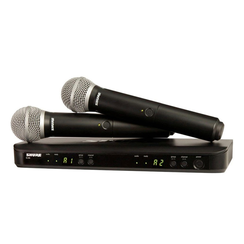 Micro không dây Shure BLX288A/SM58 (2micro)