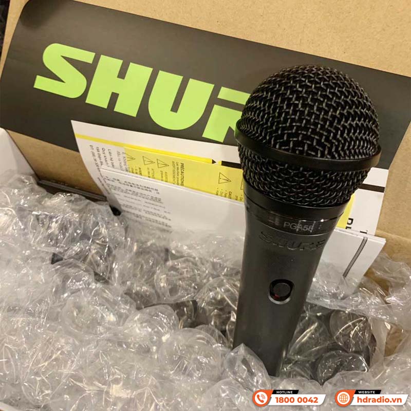 Micro Shure PGA58LC (Hãng không kèm dây mic)-5