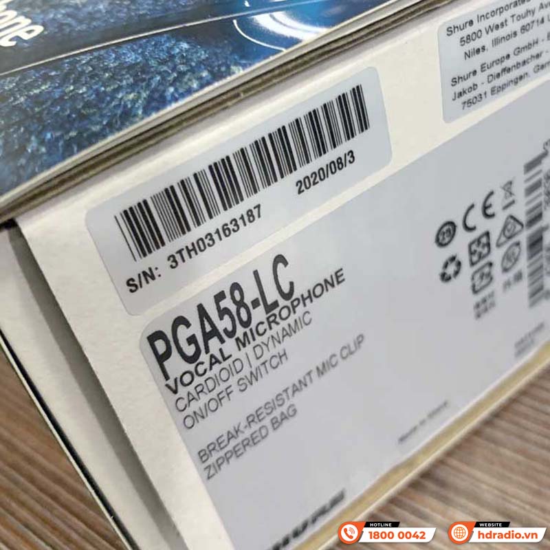Micro Shure PGA58LC