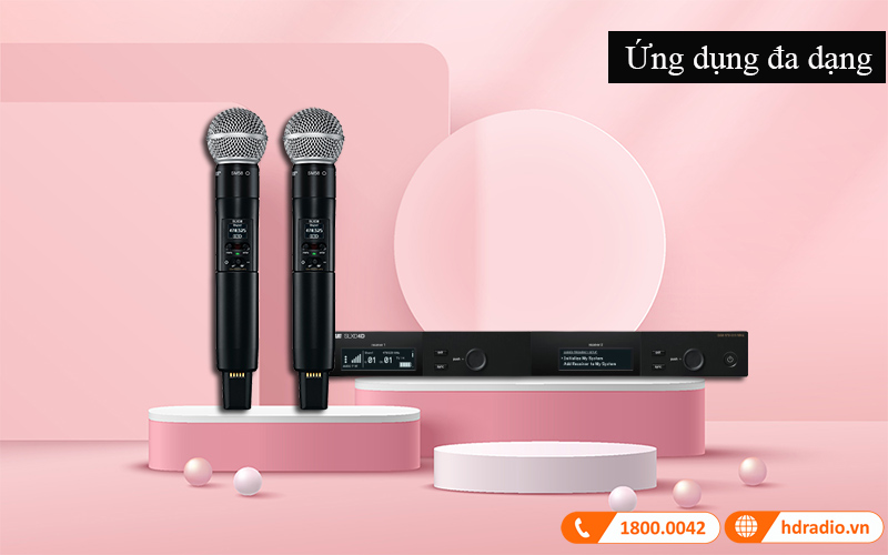 Micro Shure SLXD24DA/SM58