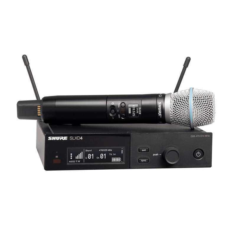 Micro không dây Shure SLXD24/B87A Tần số 20Hz – 20kHz)