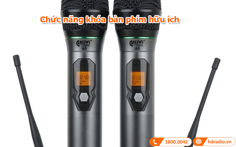 chuc nang khoa phim micro khong day kiwi a5 2022