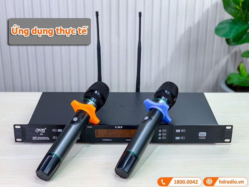 ung dung micro khong day kiwi a5 2022