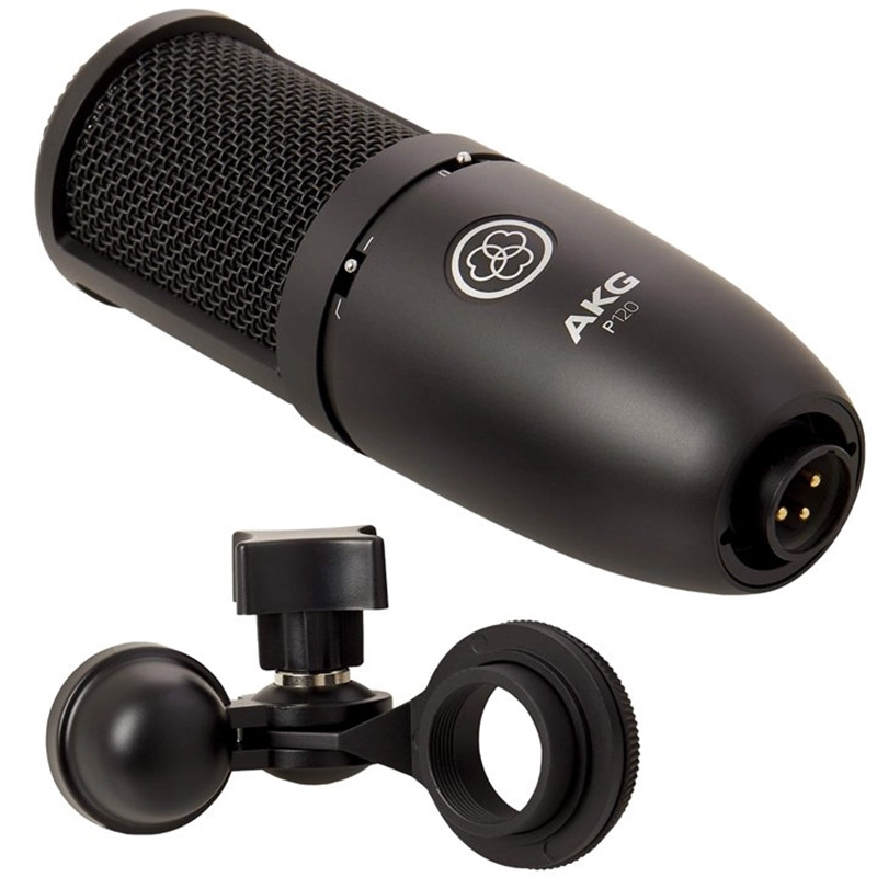 Micro AKG P120 (Tần Số 20Hz - 20kHz, Độ Nhạy 24mV/Pa thu âm livestream)-1