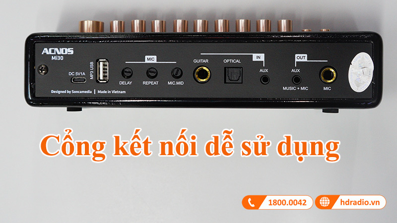 cong ket noi vang so chinh co acnos mi30