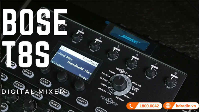 Ban mixer Bose T8s Tonematch